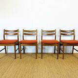 4 Scandinavian chairs 1960