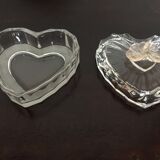 Candy, sugar, sucker or heart-shaped crystal jewelry box
