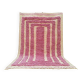 Tapis beni ouraine fait main traditionnelle artisanale 2/3 m