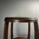 Dutch art deco Amsterdam school oak side table, 1930s