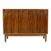 Buffet Ellipses du milieu du siècle par Gordon Russell, années 1950.