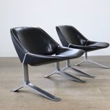 Pair of Knut Hesterberg lounge chairs, Germany 1971