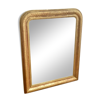 Vintage vintage Louis Philippe mirror - 97x76cm