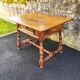 Ancienne table Suisse en noyer massif -XIX è siècle