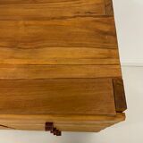 Solid elm sideboard and leather slats