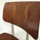 Lot of 4 vintage school chairs Galvanitas S16 Netherlands