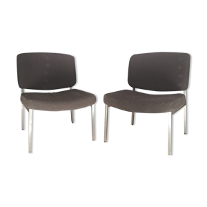 Paire de fauteuils vintage