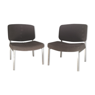 Pair of vintage armchairs