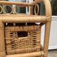 Vintage rattan chiffonier