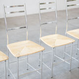 6 Ycami chairs, Bagutta 1970