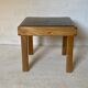 Table basse en orme et ardoise par Maison Regain 1970