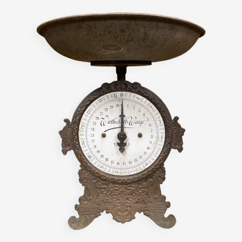 Old 19th century kitchen scale
