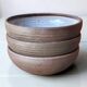 3 stoneware bowls from Ratilly / J&N Pierlot / Puisaye