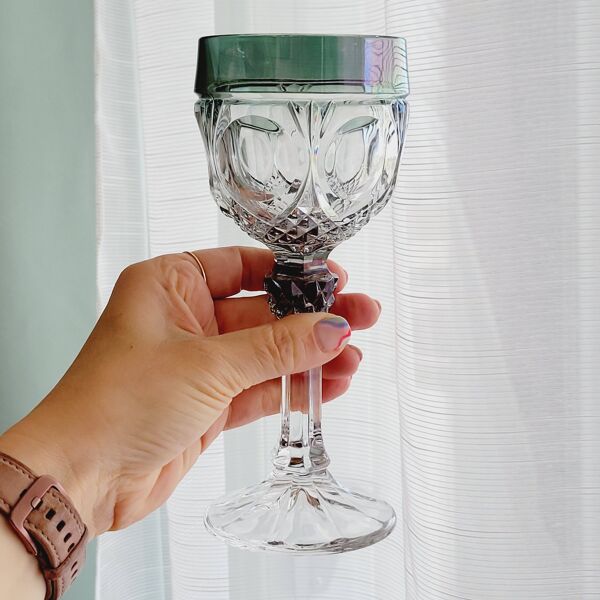 Amaris Nachtmann 6 Grands Verres A Vin Eau En Cristal Coloré Irisé