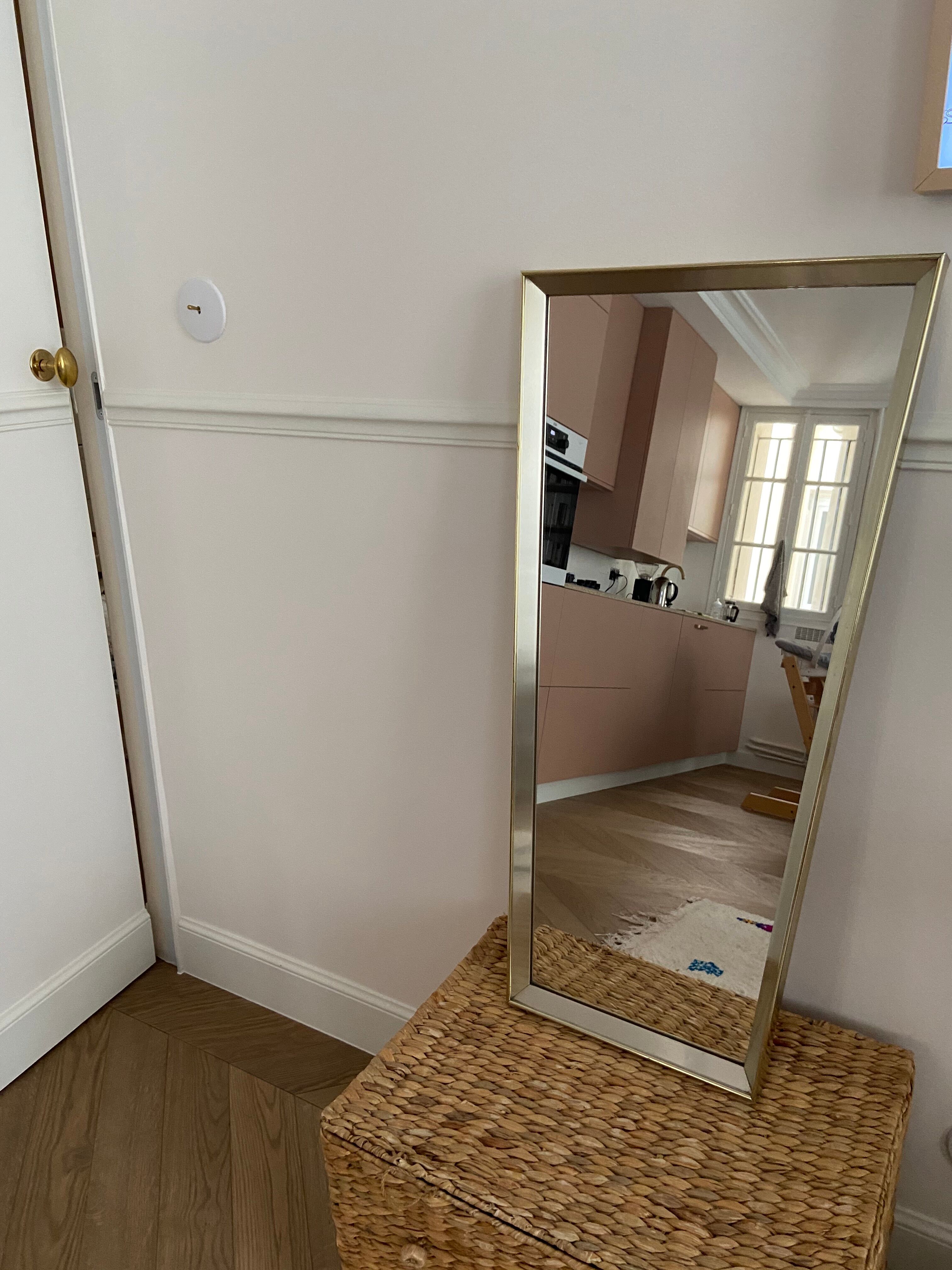 Trapezoidal Art-Deco Mirror 40x40cm