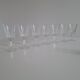 Service de 8 verres à eau ciselés