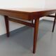 Vintage Scandinavian 50s 60s teak dining table with extension