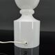 Pair of white lamps by Philippe Capelle, France, Circa 1970