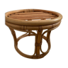Rattan ottoman stool