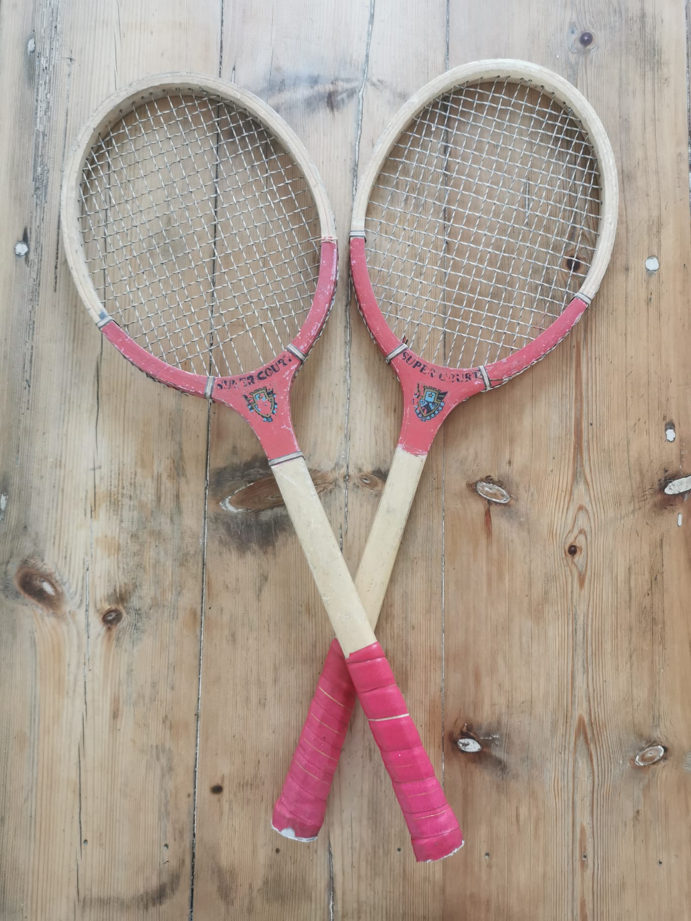 Vintage tennis racket