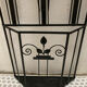 Art Deco coat rack wrought iron wardrobe