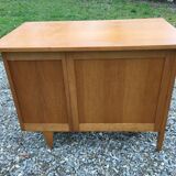 Vintage oak desk with 3 drawers