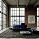 Iconic De Sede DS-140 Sofa (Navy Blue) – Circa 1980
