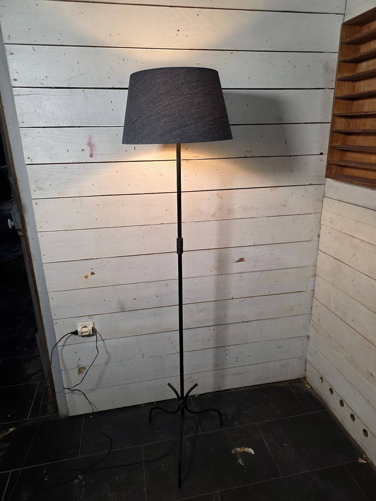 1960s tripod floor lamp