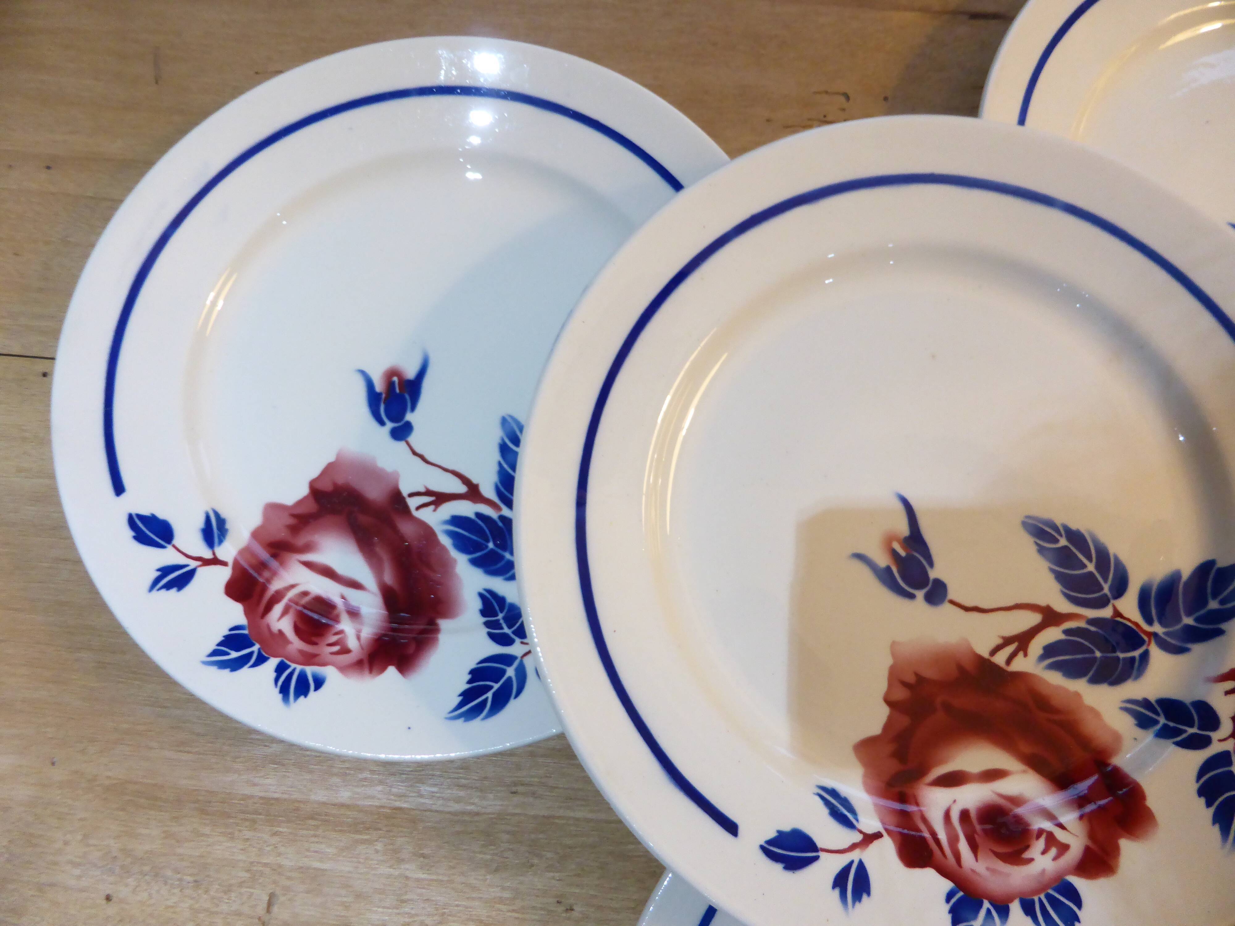 4 flat plates K-G model Chantal