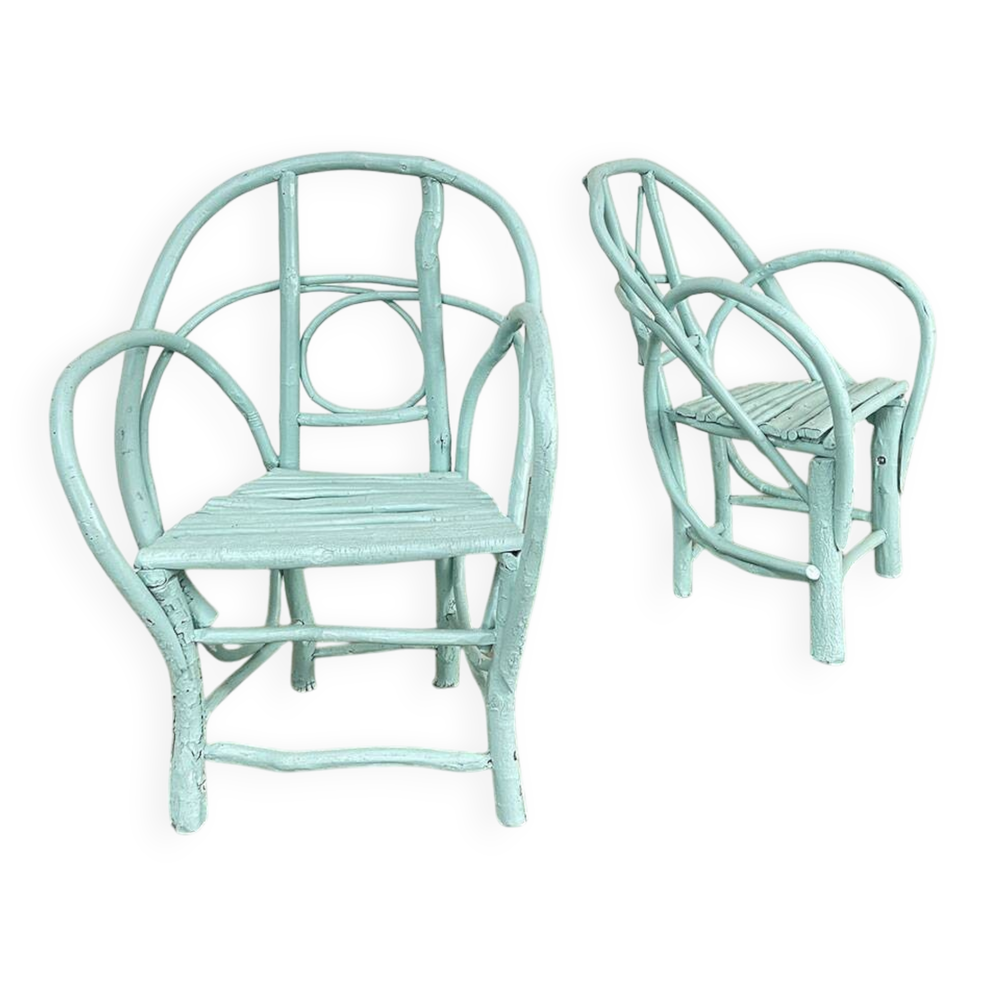 Fauteuils de jardin 1900