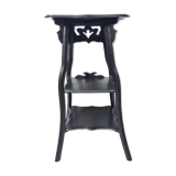 Art nouveau fifth wheel with three levels in black