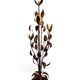 Hans Kögl, golden floor lamp from the 70s