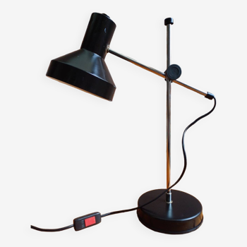 80's black pendulum lamp