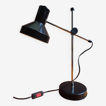 Lampe à balancier noire 80's