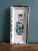 Saint Amand Terre de fer soap dish pocket with blue Anemone decor