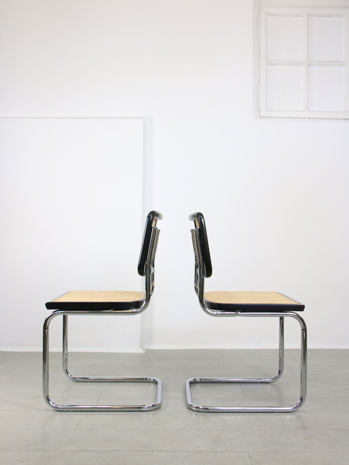 Vintage black B32 Cesca Chair by Marcel Breuer, 90s