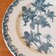 Six LG "Righi" iron earthenware plates