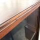 Vintage wooden display shelf/bookcase, shallow.