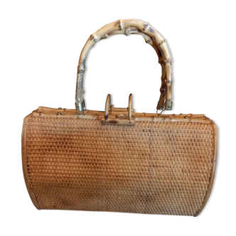 Wicker bag vintage