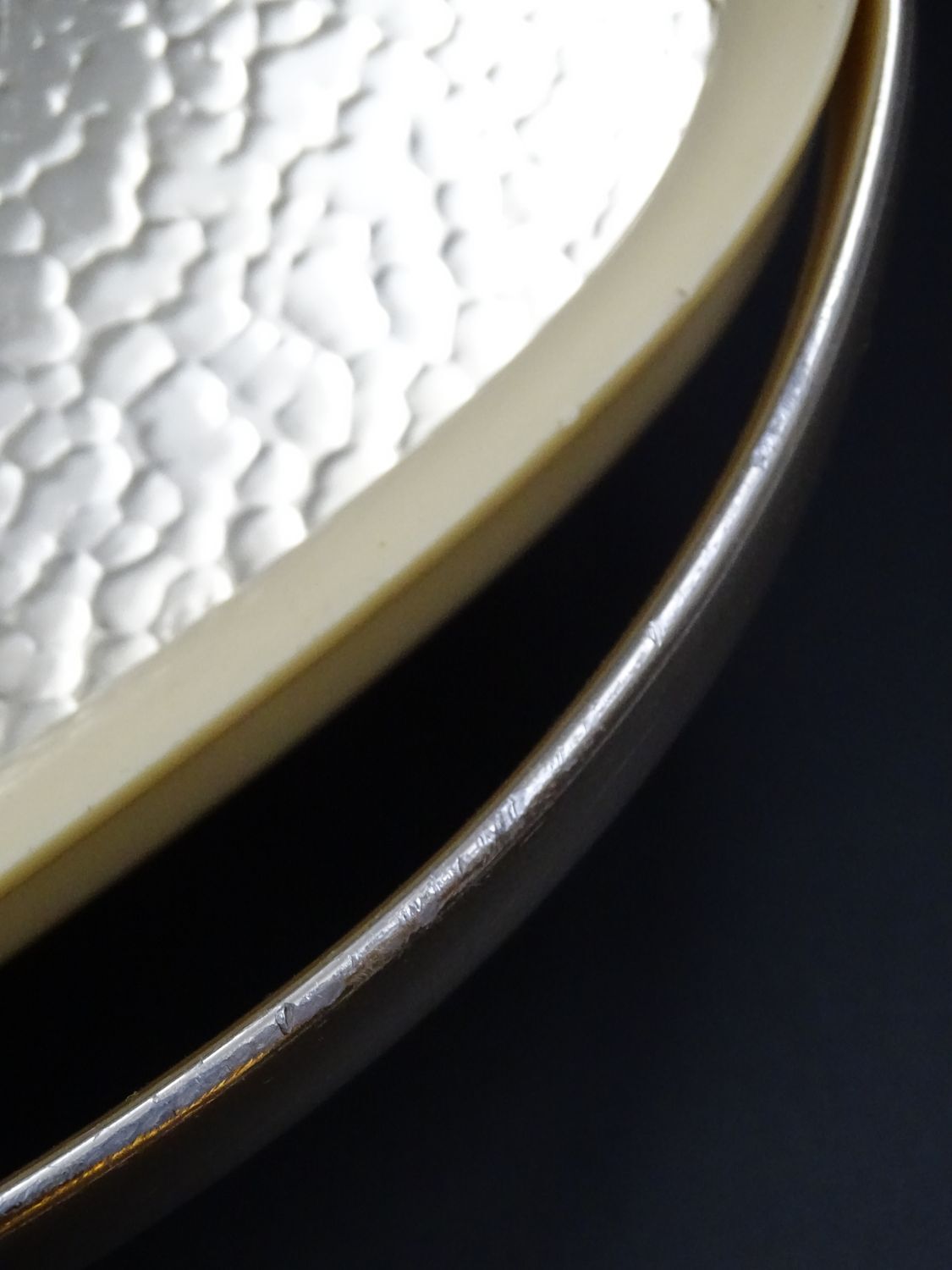 1970s Plateau - Silver Italian Design - Medium Size - So Vintage