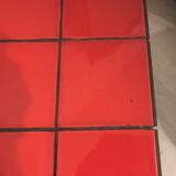 Vintage coffee table rubik's cube sofa tip faience tile