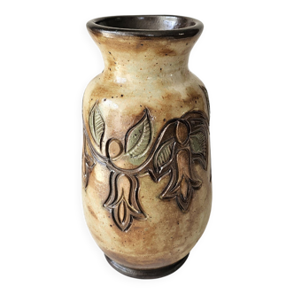Vase en céramique Art Déco signé Roger Guérin (1896-1954)