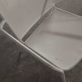 Vintage garden metal armchair