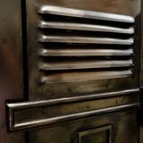 Industrial metal cloakroom