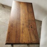 Oak bistro table circa 1900