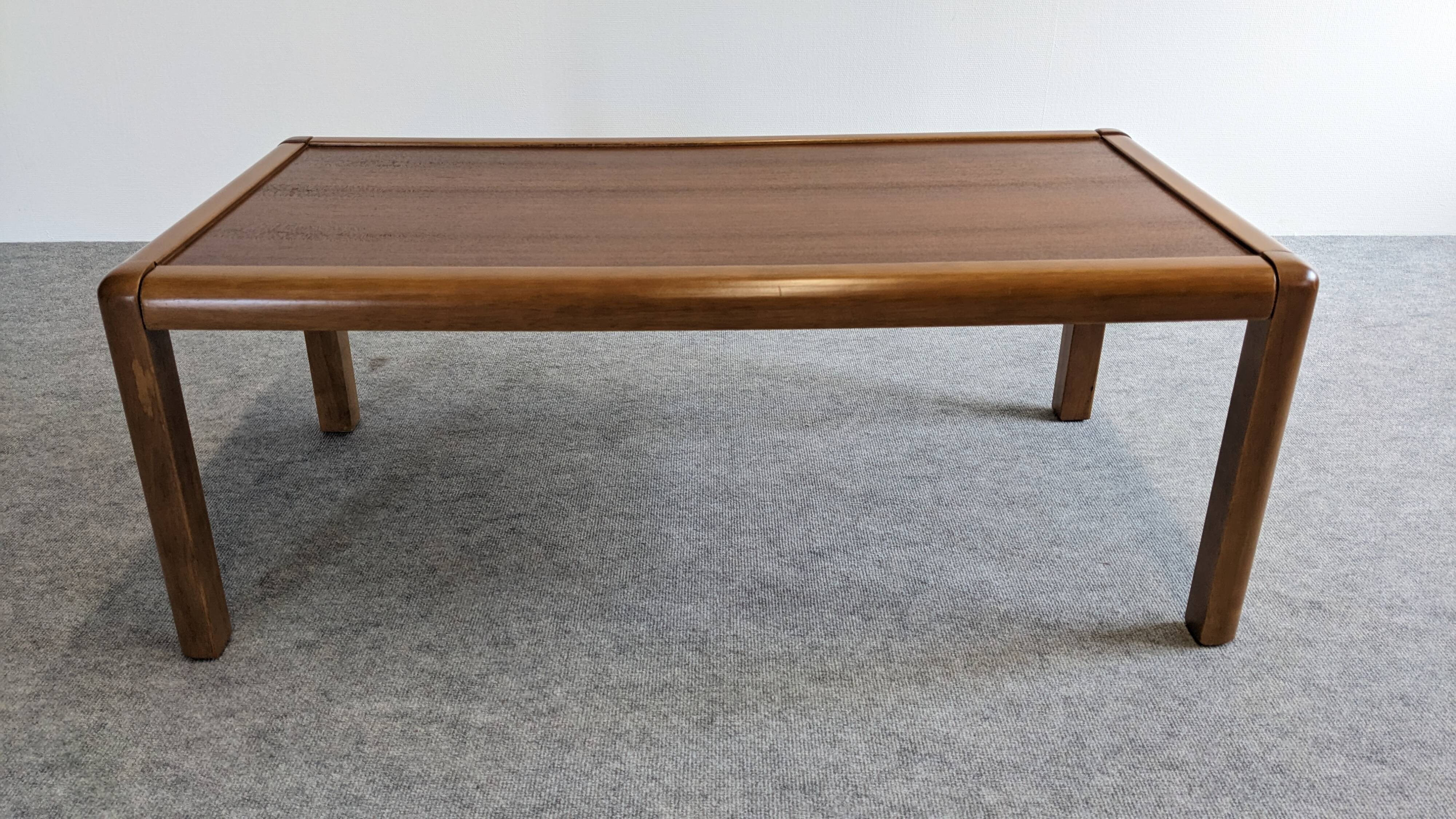 Scandinavian teak coffee table, 70s-80s