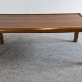 Table basse scandinave en teck, années 70-80
