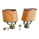 Pair of desk lamps