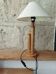 Vintage wooden table lamp – 1960s/70s