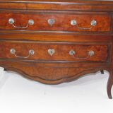 Dutch chest of drawers two mahogany drawers and walnut bramble